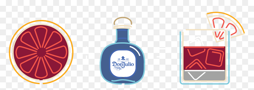 Glass Bottle, HD Png Download - don julio logo png