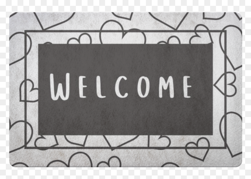 Label, HD Png Download - welcome mat png