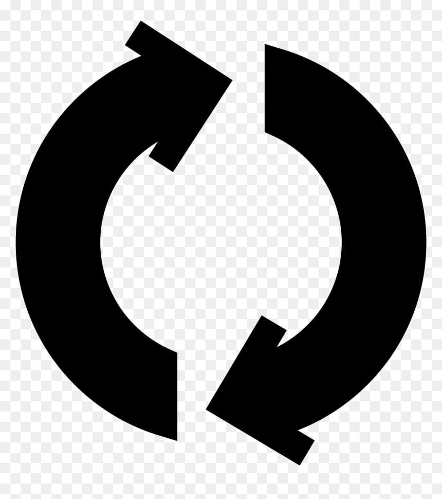 Round Arrows - Crescent, HD Png Download - rounded arrow png