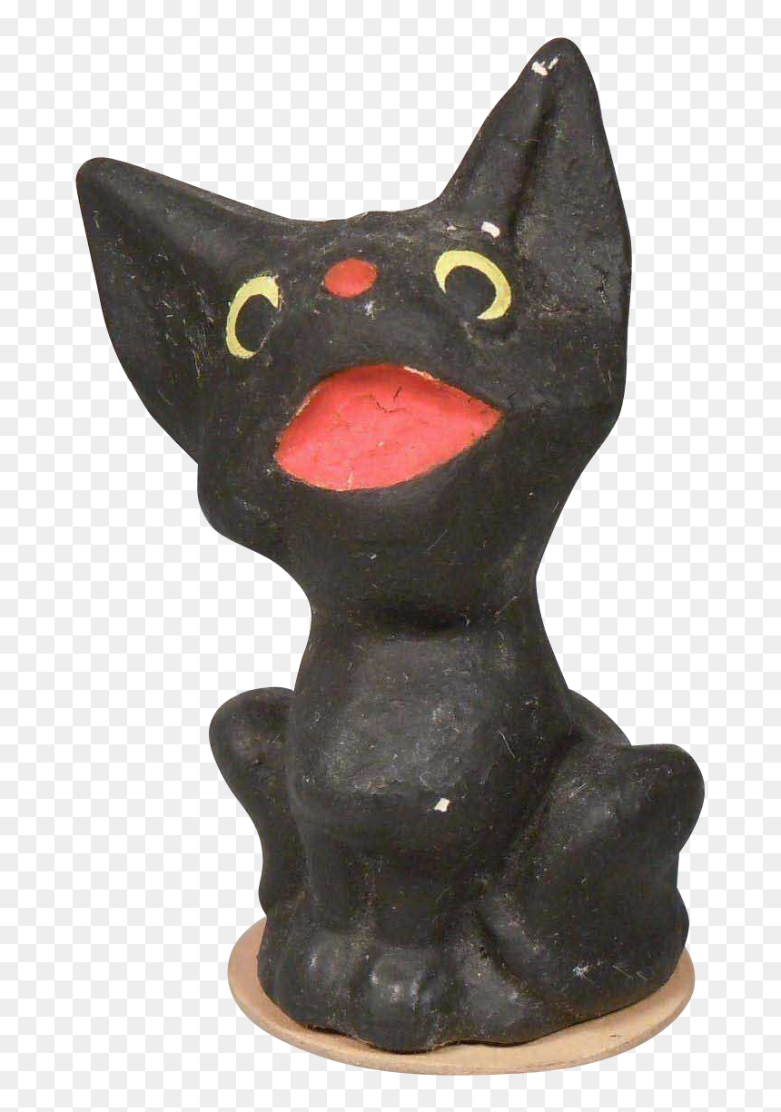 Black Cat, HD Png Download - halloween black cat png