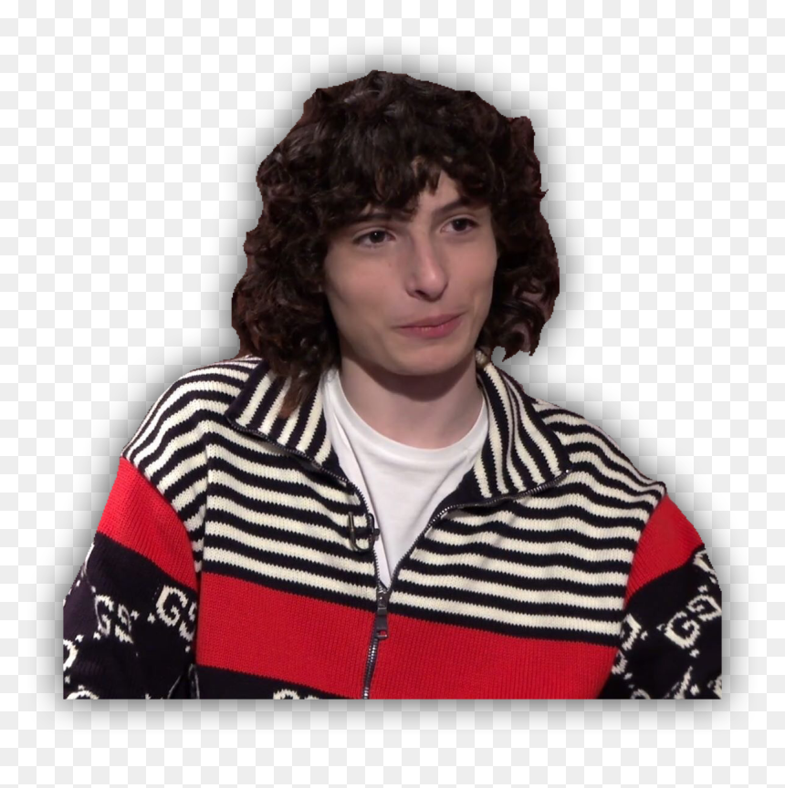 Finn Wolfhard Sticker 1/6 - Finn Wolfhard Gucci Sweater, HD Png Download - finn wolfhard png