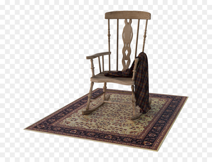Transparent Drape Png - Chair, Png Download - rocker png