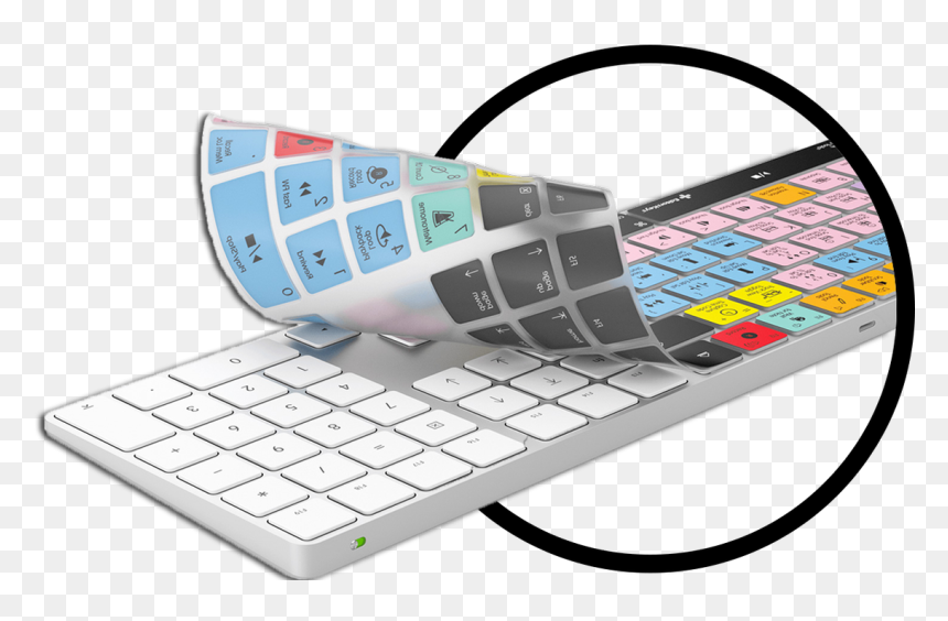 The New Apple Magic Keyboard With Numeric Keypad, Did - Computer Keyboard, HD Png Download - keypad png