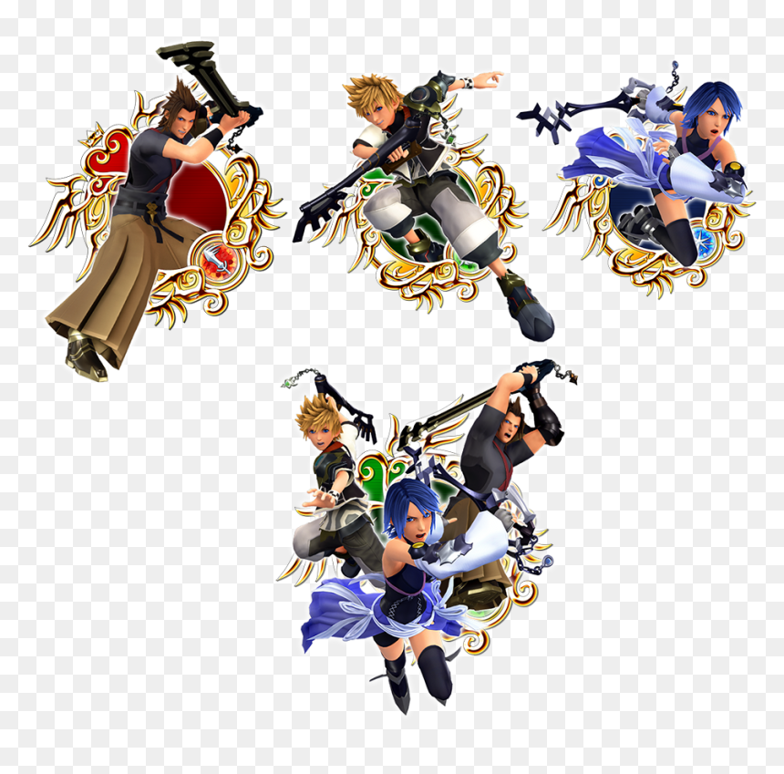 Large - 9amungkd - 6654c64c805ba54aaa1dc - Sn ++ Terra Khux Medal, HD Png Download - kingdom hearts aqua png