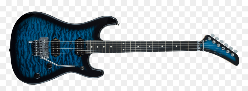 Evh 5150 Deluxe Guitar, HD Png Download - blue burst png