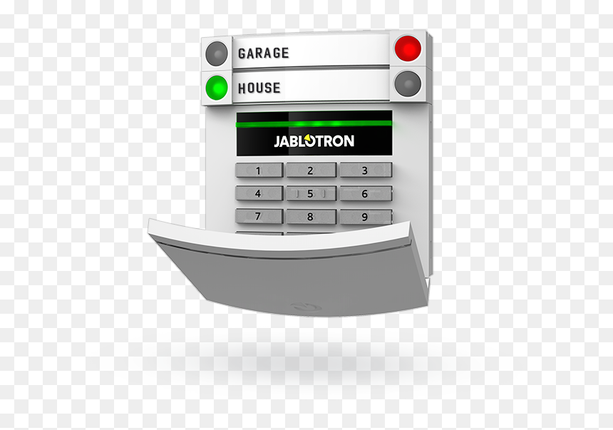 Wirelss Access Module With Rfid And Keypad - Uzbrojenie Alarmu, HD Png Download - keypad png