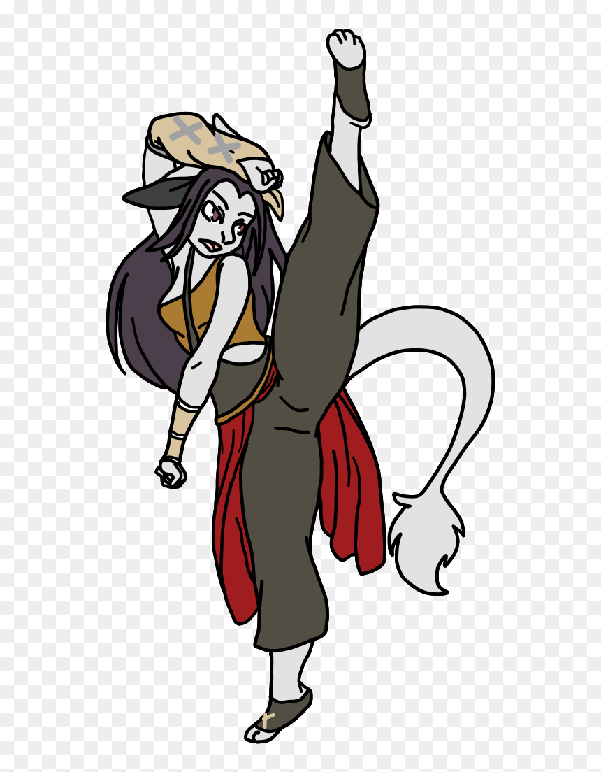 Fight Like A Girl - Cartoon, HD Png Download - fight like a girl png
