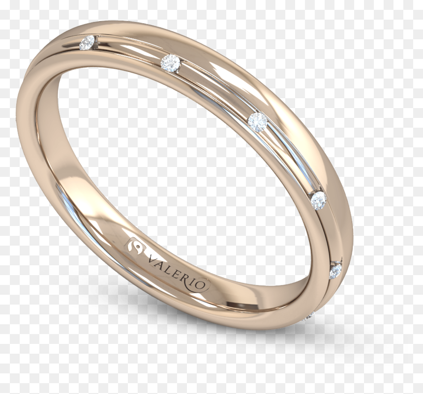 This Beautiful Fairtrade Rose Gold Wedding Band Is - Bangle, HD Png Download - wedding band png