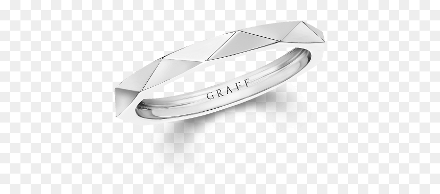 3mm Laurence Graff Signature Ring In White Gold - Graff Wedding Band Men, HD Png Download - wedding band png