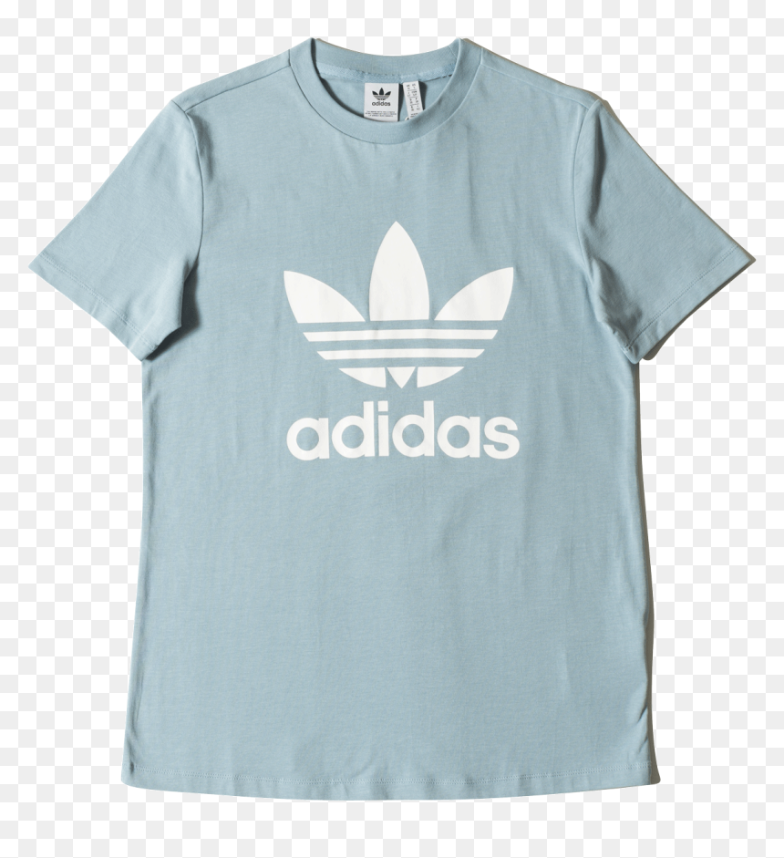 Trefoil Tee Cv9891 - Adidas Originals, HD Png Download - yellow shirt png