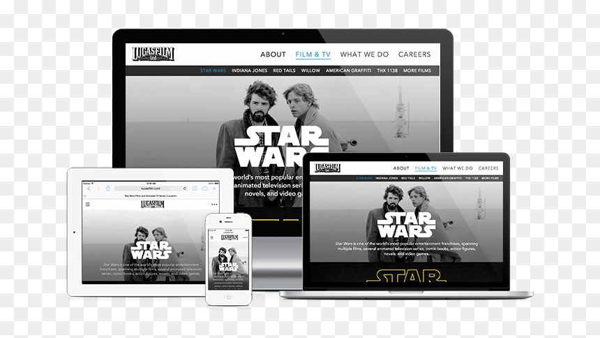 Lucasfilm Site - Star Wars, HD Png Download - lucasfilm logo png