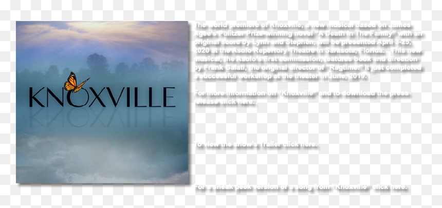 ﷯the World Premiere Of Knoxville, A New Musical Based - Windsurfing, HD Png Download - stephen james png