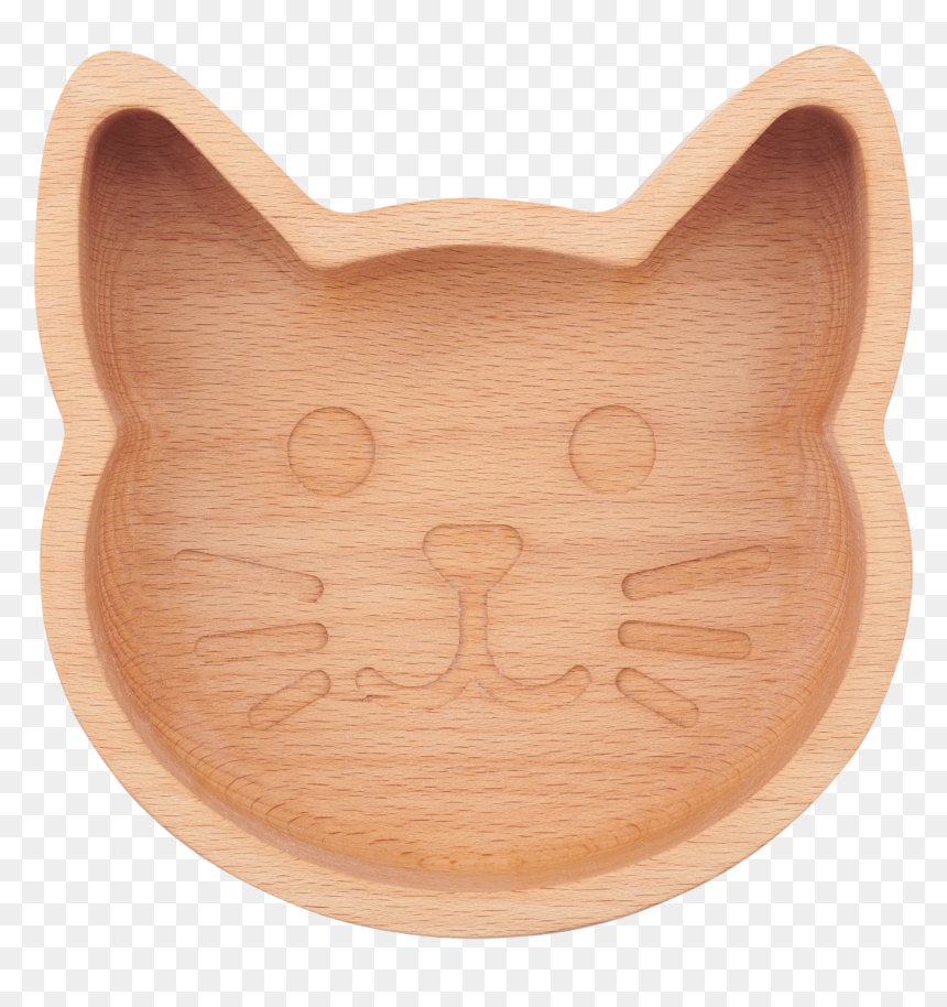 Wooden Cat Bowl, HD Png Download - wood.png