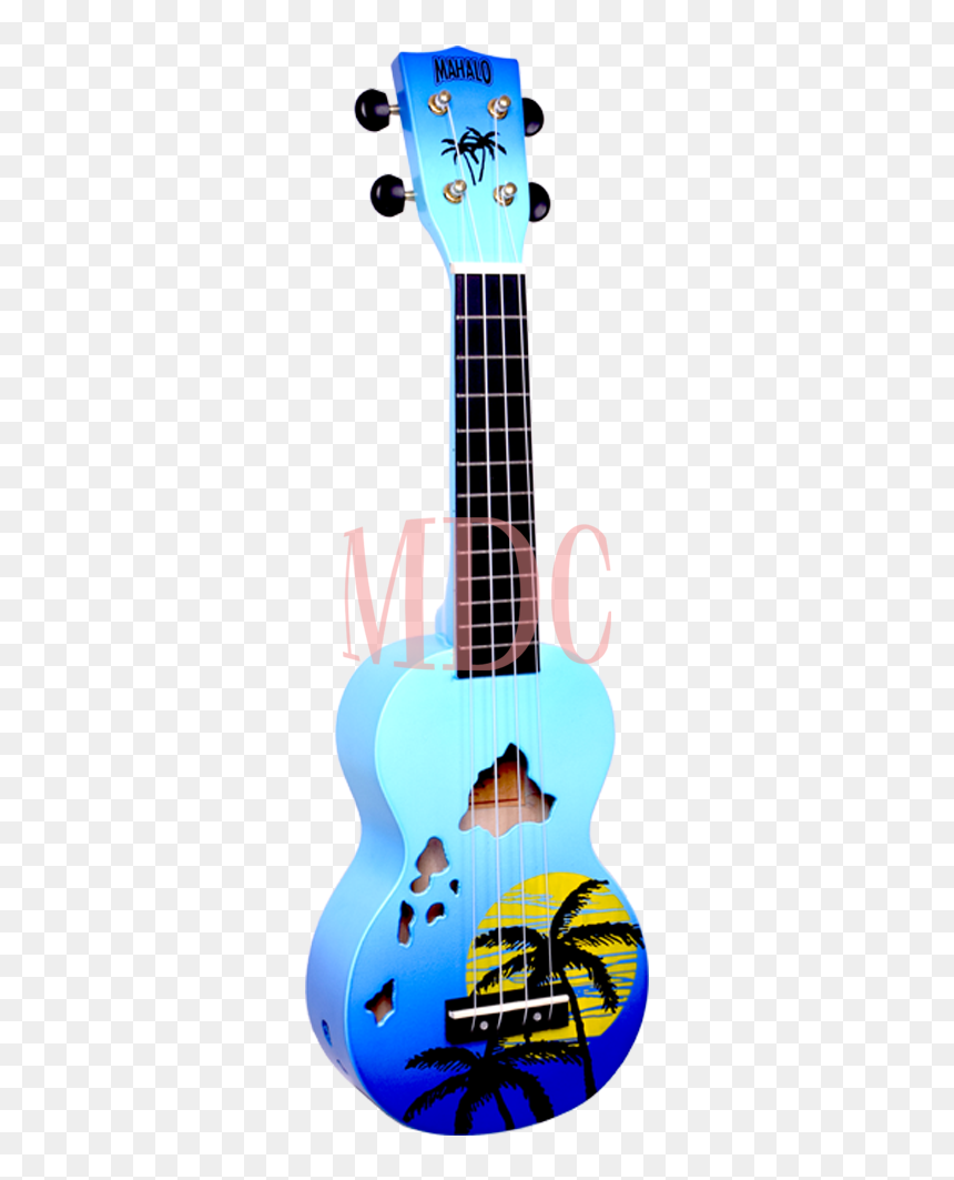 Mahalo Ukelele Hawaii, HD Png Download - blue burst png