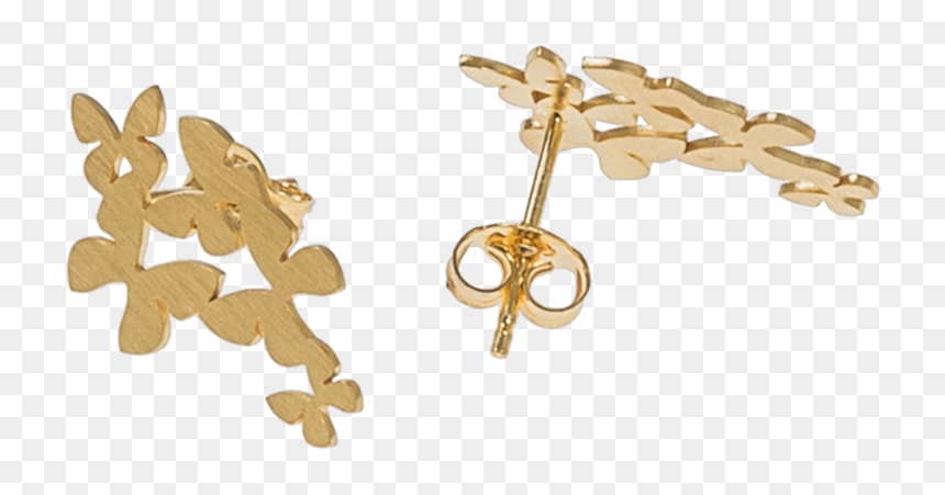 1616421009 - Gold, HD Png Download - gold butterfly png