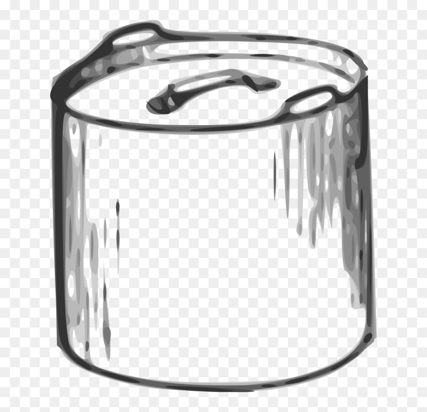 Stock Pots Cookware Crock Olla Teapot - Black And White Soup Pot, HD Png Download - crock pot png