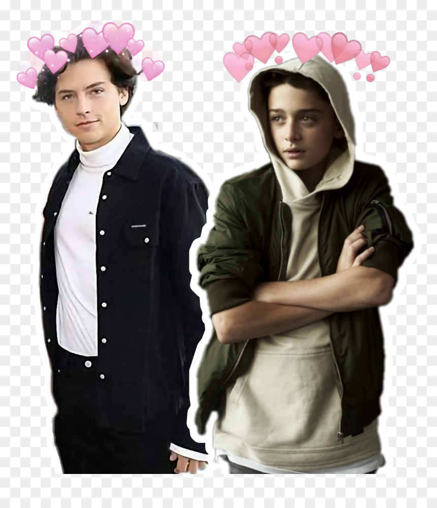 #noahschnapp #noah #schnapp #colesprouse #cole #sprouse - Noah Schnapp And Cole Sprouse, HD Png Download - cole sprouse png