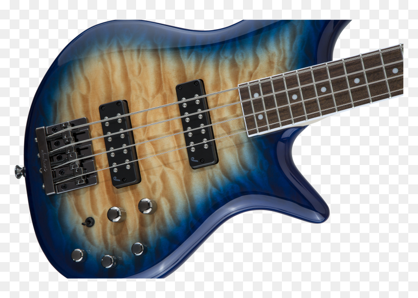 Jackson Js3q Amber Blue Burst Bass, HD Png Download - blue burst png