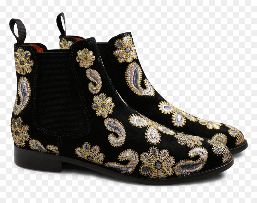 Chelsea Boot, HD Png Download - paisley pattern png