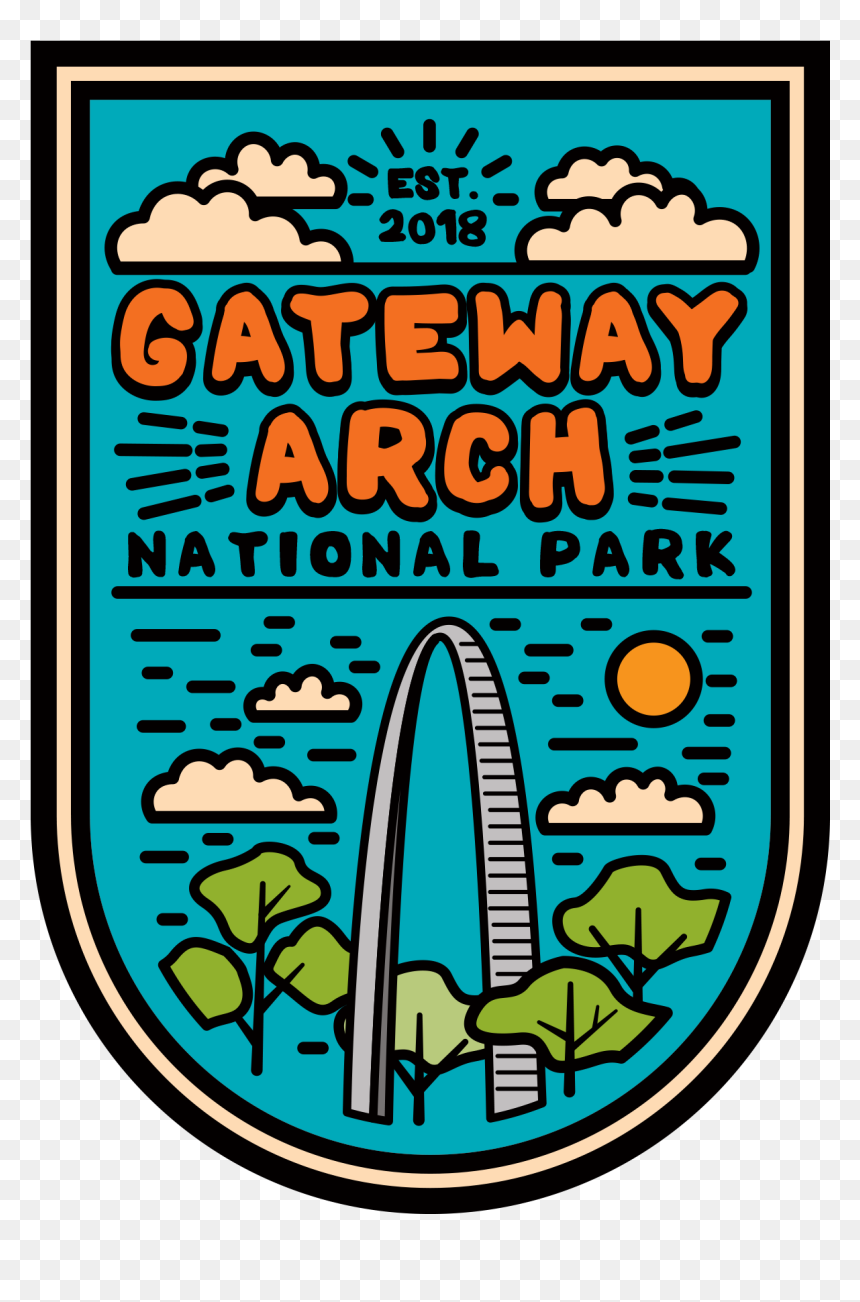 4494 - Np - Blue Burst - Gateway Arch"
 Class="lazyload - Wrangell-st. Elias National Park & Preserve, HD Png Download - gateway arch png