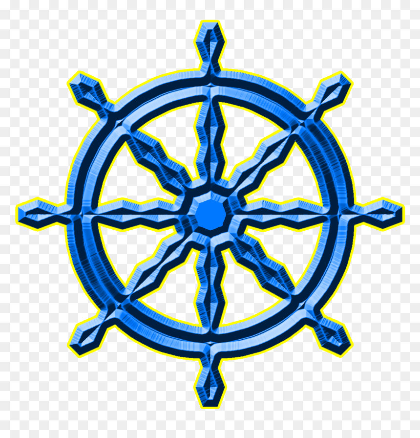 Thumb Image - Illustration The Four Noble Truths, HD Png Download - dhamma chakra png
