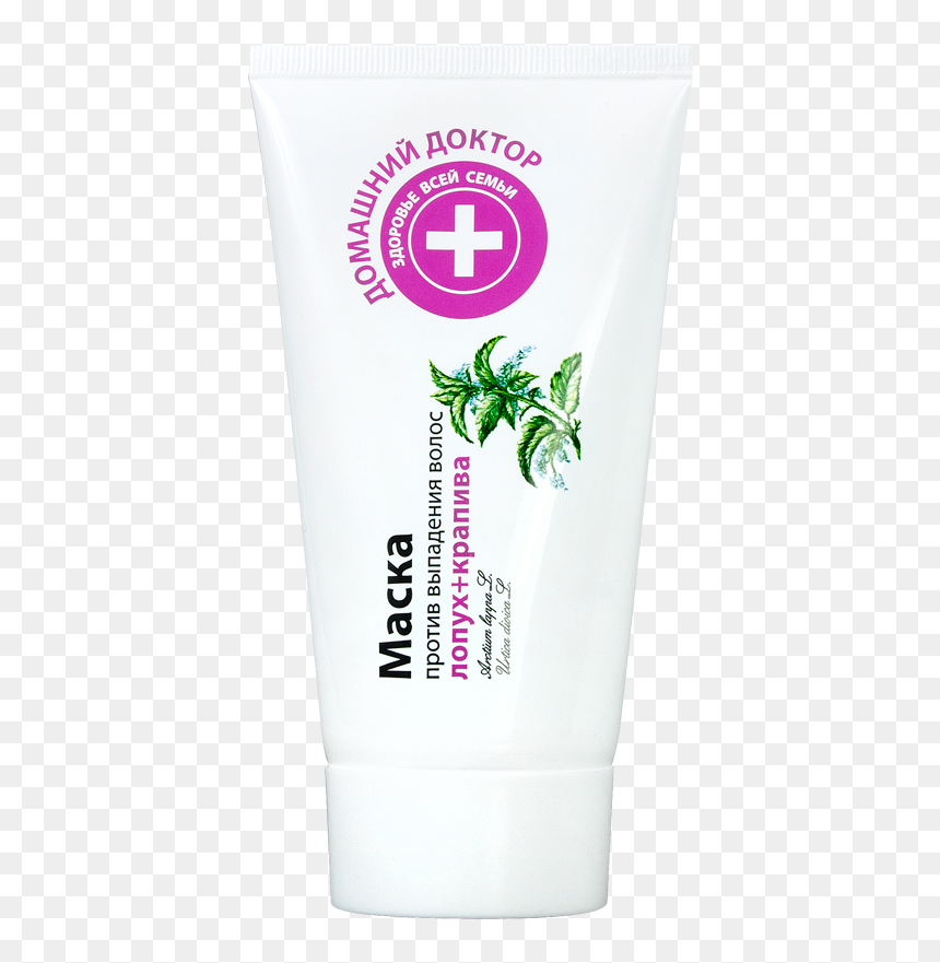 Mask Against Hair Loss With Burdock & Nettle Best Price - Label, HD Png Download - doctor mask png