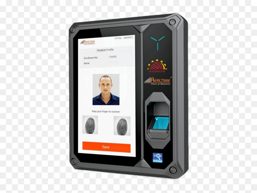 Aadhar Enabled Biometric Attendance, HD Png Download - biometric devices png