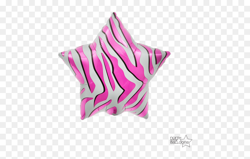 Star, HD Png Download - pink zebra logo png