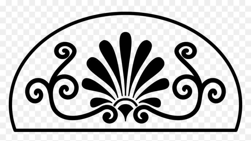 Free Ancient Greek Ornament, HD Png Download - realistic demon wings png