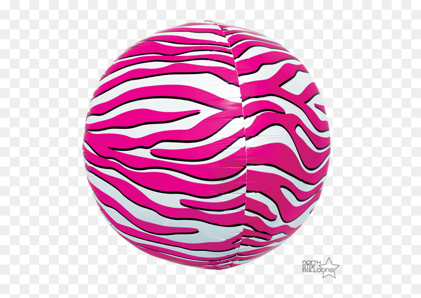 Sphere, HD Png Download - pink zebra logo png