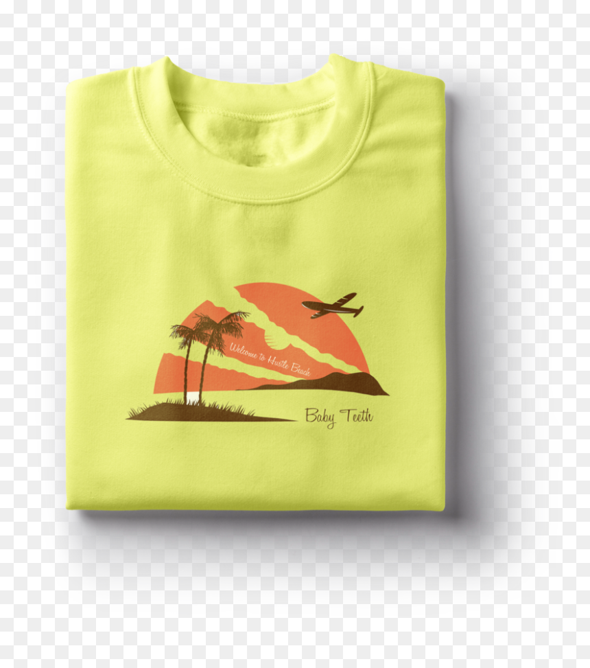 Hustle Beach T-shirt - Anteater, HD Png Download - yellow shirt png