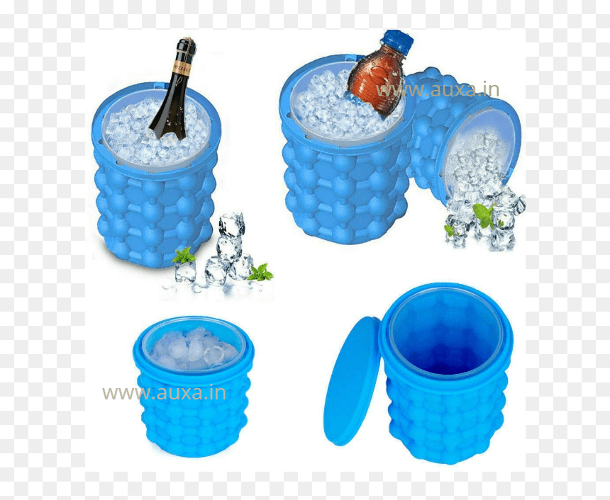 Silicone Ice Cube Maker - Ice Cube, HD Png Download - kinley water bottle png