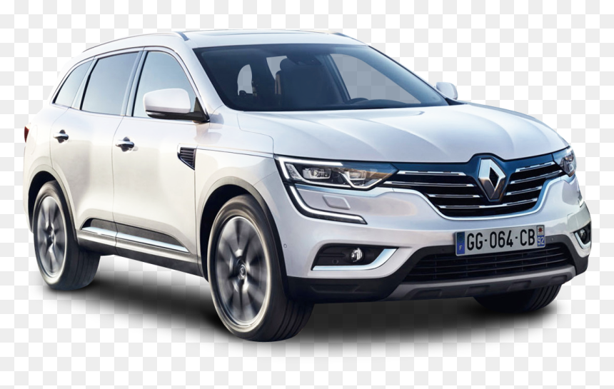 Renault Koleos White Car Png Image - Renault Cars Png, Transparent Png - suv car png