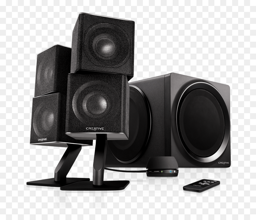 Creative Speakers T6, HD Png Download - sound system png
