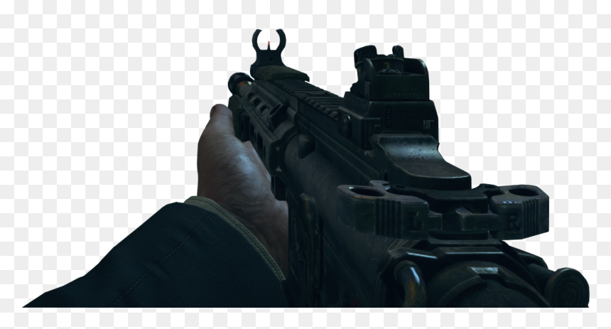 Transparent Guns Bo2 - Firearm, HD Png Download - bo2 gun png