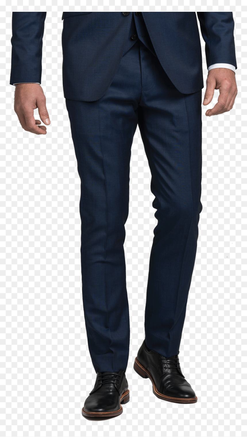 Get The Newton Texture Trouser In Blue Online - Pocket, HD Png Download - trouser png