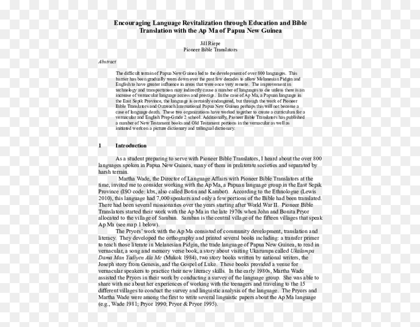 Document, HD Png Download - ukarumpa png