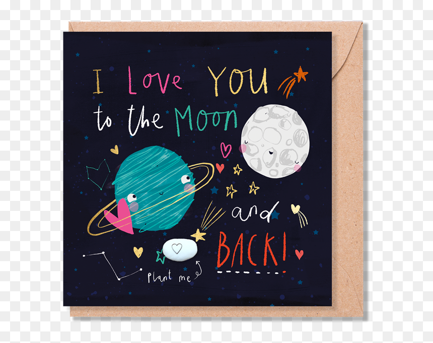 Card With Magic Growing Bean - Planet, HD Png Download - magic card back png