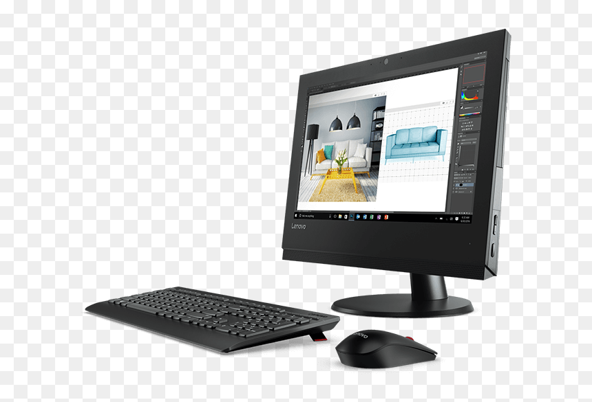 Lenovo V310z Aio Non Touch Intel Core I5, HD Png Download - space core png