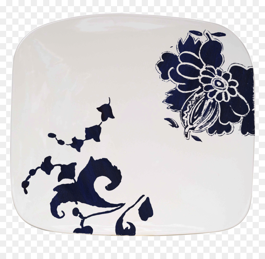 Grande Coupe Nuage Indigo"
 Style="max-width - Plate, HD Png Download - square plate png