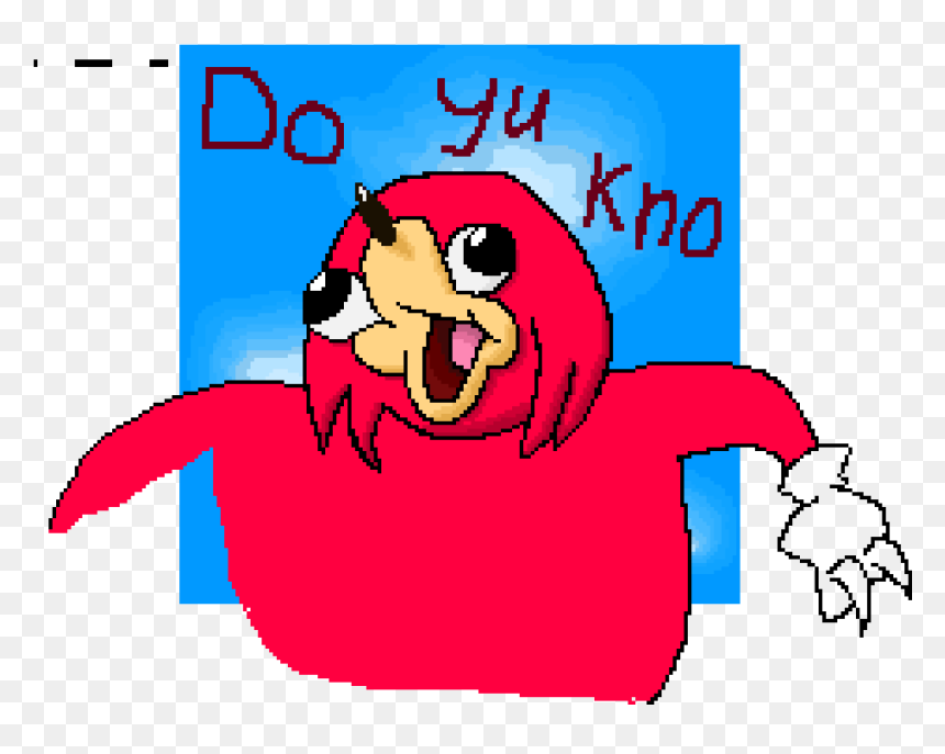 Portable Network Graphics, HD Png Download - knuckles meme png