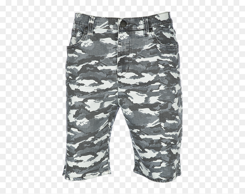 Mns 3 Quarter Camo - Board Short, HD Png Download - trouser png