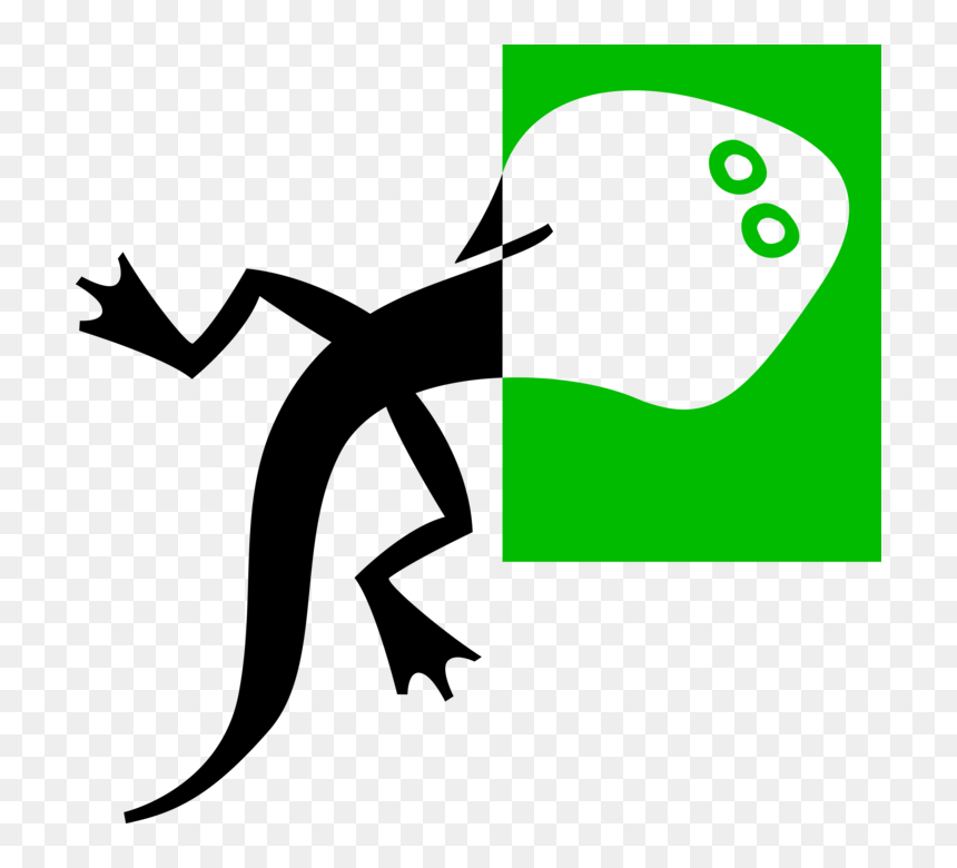 Vector Illustration Of Larval Stage Amphibian Tadpole - Tadpole, HD Png Download - tadpole png