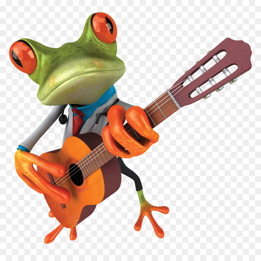 Frog Png - Rock N Roll Frog, Transparent Png - tadpole png
