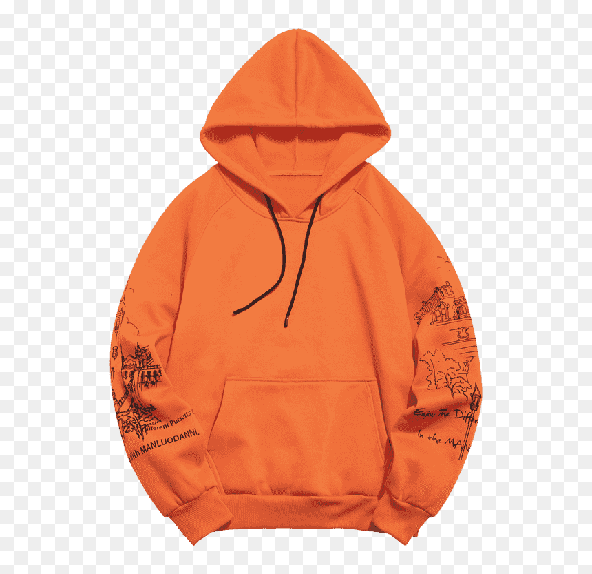 Custom Colorful Hoodie Oversize Screen Printing Gym - Hoodie, HD Png Download - mocking spongebob png