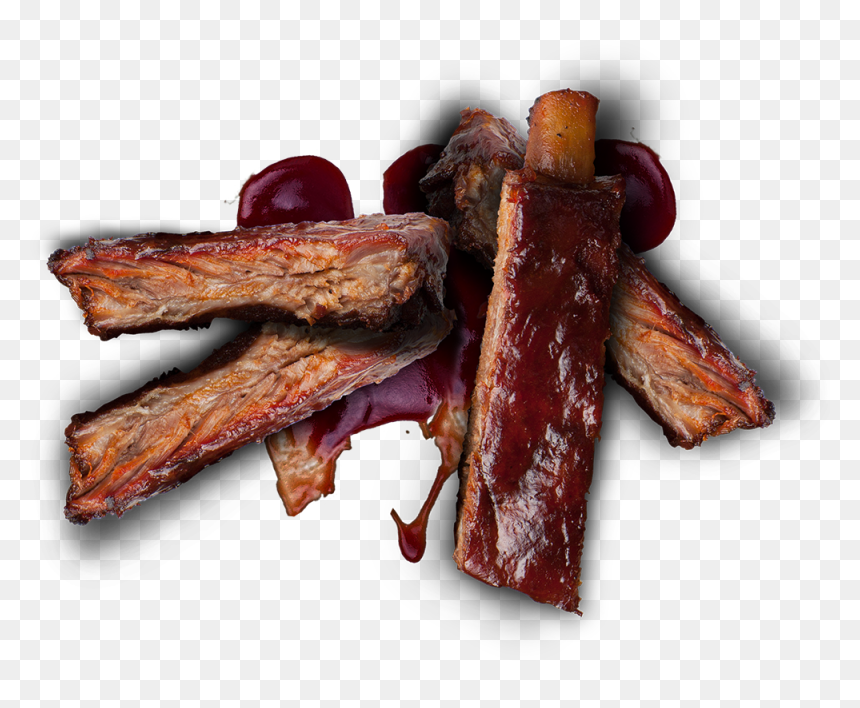 Pork Ribs, HD Png Download - bbq ribs png