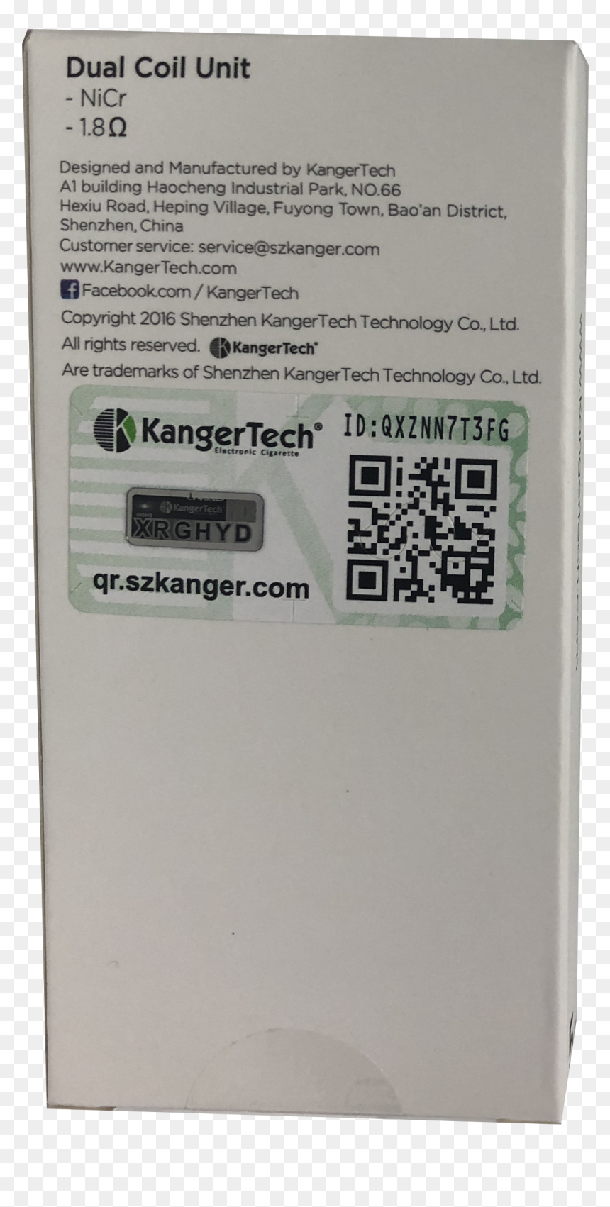 Dual Coil - Paper, HD Png Download - kangertech logo png