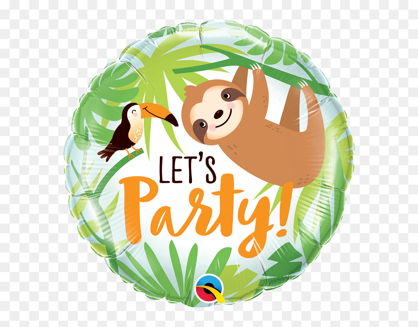 Lets Patry Foil - Sloth Balloons, HD Png Download - jake and the neverland pirates png