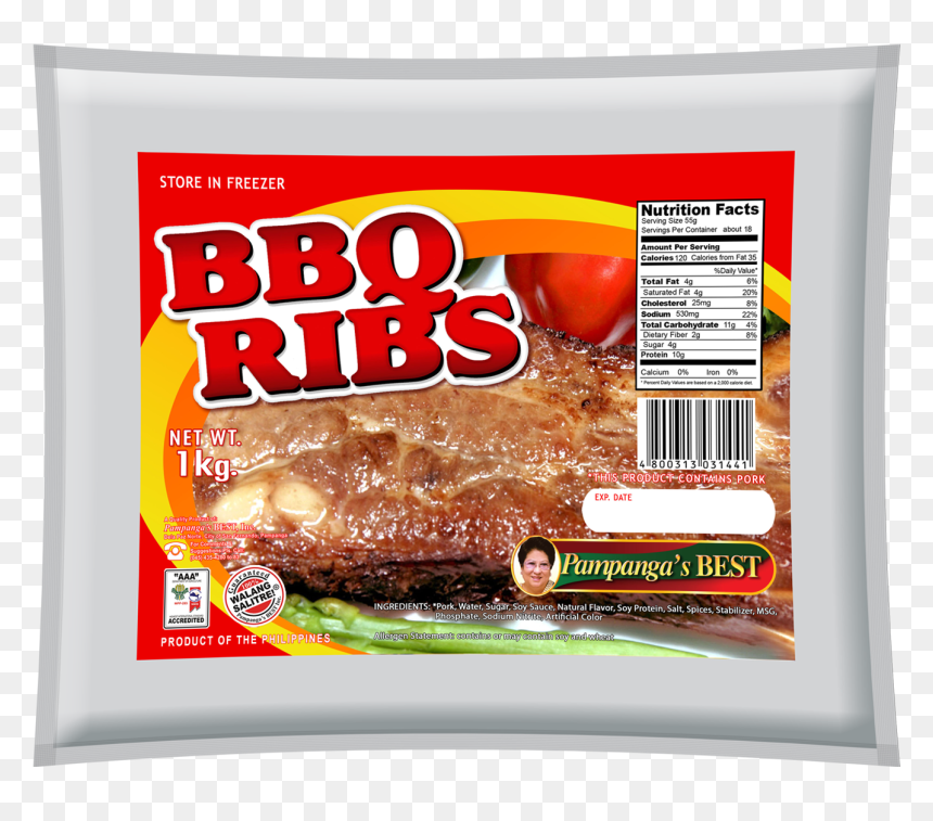 Pampanga's Best Baby Back Ribs, HD Png Download - bbq ribs png