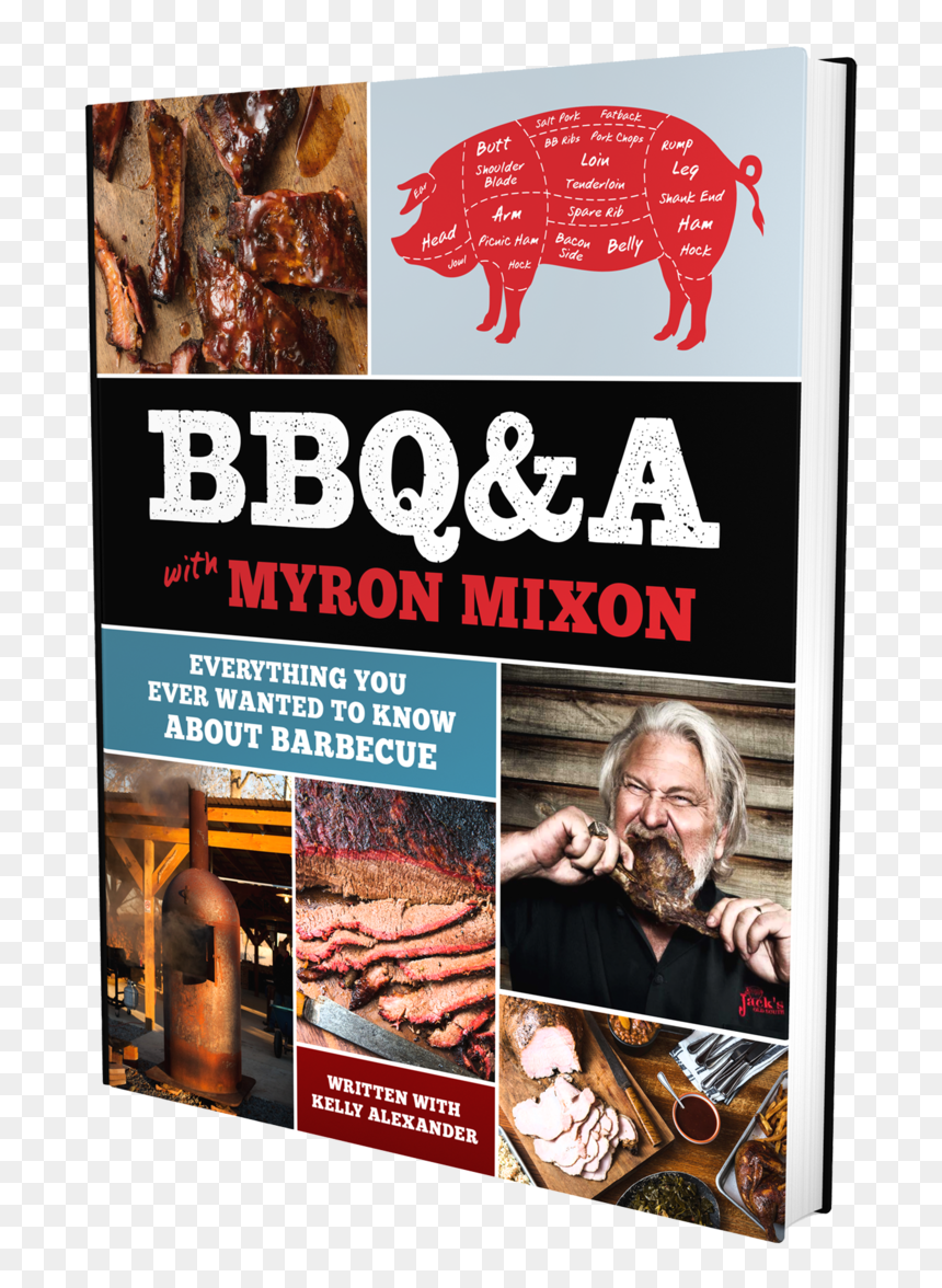 Myronmixonbbq&a 3d - Bbq&a With Myron Mixon: Everything You Ever Wanted, HD Png Download - bbq ribs png